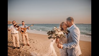 Kristen amp Michael  Wedding in Naxos by Style Concept [upl. by Hidie]