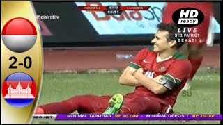 Indonesia vs Kamboja U19 20 All Goals amp Highlights  Friendly Match 04102017 [upl. by Lightman81]