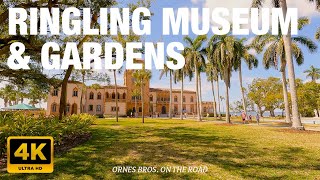 Sarasota Florida  Ringling Museum Of Art amp Gardens Walking Tour 4K [upl. by Ecyned975]