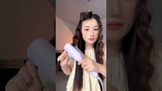 Beautiful😍 hair curler for wavy hairs 🤗musicmakeup douyinmkaeuphairstylewaveschinesebeauty [upl. by Aleyak]