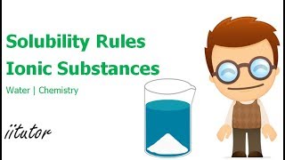 💯 The Solubility Rules for Ionic Substances Explained with Fair Examples [upl. by Llyrehc785]