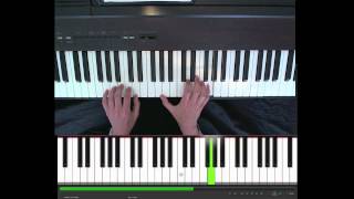 De Vlaamse leeuw Flemish national anthem easy piano [upl. by Ahtenak]