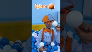 Help Kid Blippi Find Shapes at the Indoor Playground blippi shorts [upl. by Soirtimid]