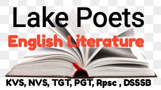 Lake poets in English Literature [upl. by Weisburgh]