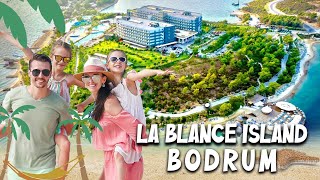 La Blanche Island Resort I Bodrumda Bir Ada Oteli I I Detaylı Vlog 2023 [upl. by Der]