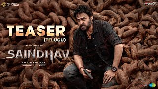 Saindhav Teaser  Telugu  Venkatesh Daggubati Nawazuddin Arya Sailesh Kolanu Santhosh Narayanan [upl. by Oiramal]