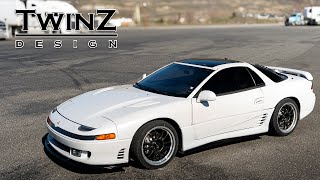 TwinZ Design 3000GT VR4 Front Lip amp Side Skirt Review [upl. by Ax953]