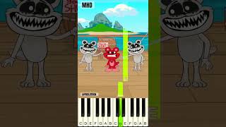 Smiling Critters CHARACTERS VS ZOONOMALY Poppy Playtime 3 PADLOTOON  Piano Tutorial [upl. by Aracaj]