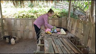 A single mother dug a pond and surrounded it with abundant bamboo to prepare to raise ducklings [upl. by Kaule]