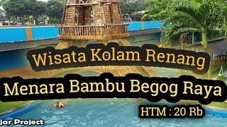 wisata kolam renang menara bambu begog raya  waringin kurung  banten [upl. by Nero462]