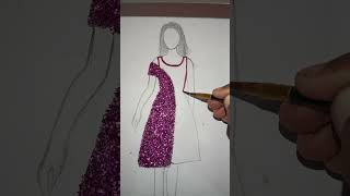 Glitter dress design 😍👍👍👍 [upl. by Singer]