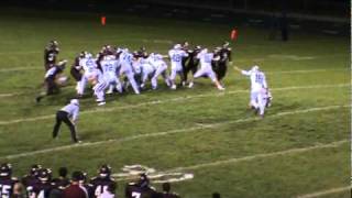 Macomb Dakota K Kris Selita 33 yard FG vs Warren Mott [upl. by Treborsemaj192]