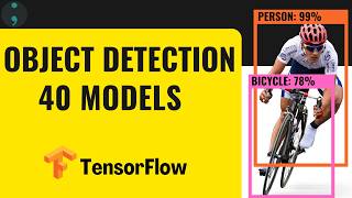 TensorFlow Object Detection with 40 Models  Complete StepbyStep Guide [upl. by Noby]