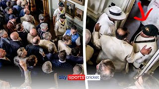 Khawaja and Warner confronted by spectators in Lords Long Room 😳❗ [upl. by Win]