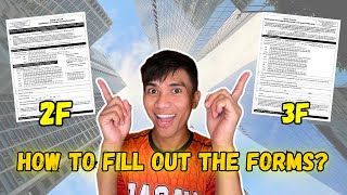 HOW TO FILL OUT FORM 2F amp 3F  NCLEX NYSED Forms [upl. by Bloch]