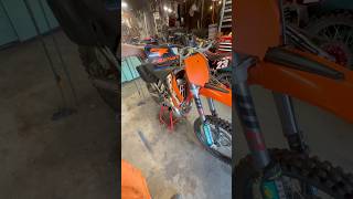 2001 ktm 2 stroke 250 exc build [upl. by Beltran]