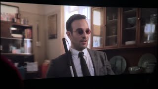 SpiderMan No Way Home 2021 Rerelease Matt Murdock scene Theater Reaction [upl. by Anerroc]