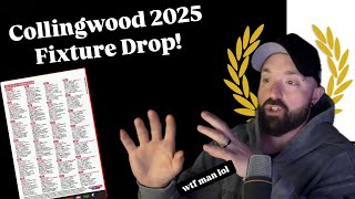 COLLINGWOOD AFL 2025 FIXTURE Let’s discuss [upl. by Zack]