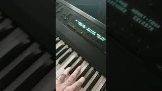 IT LIVES AGAIN Revived Ensoniq Ts10 first pad test [upl. by Nosiram]