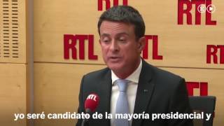 Manuel Valls se postula para presentarse en las legislativas por el partido de Macron [upl. by Nhguavahs257]