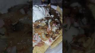 Pulled pork nachos Smoked a pork butt a few days ago and decided to make nachos with the leftovers [upl. by Yroger579]