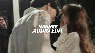 Nakhre  Zack Knight  Audio Edit [upl. by Behre]