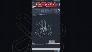 Autocad mechanical practice drawing  2d drawing  autocad tutorial in hindi  autocad 2d [upl. by Anivlem875]