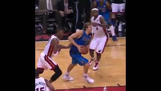 2011 Dirk Nowitzki goahead gamewinner in Game 2 of the NBA Finals 🚨 Ties series 11 shorts [upl. by Doug721]