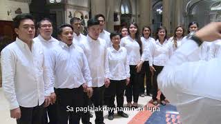 Pinagpala Ka Maria by the Manila Cathedral BasilicaChoir [upl. by Oramug554]