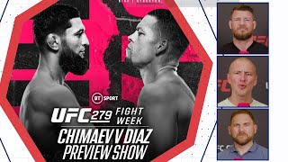 Khamzat Chimaev v Nate Diaz Fight Week  UFC 279 Preview Show  With Mike Bisping [upl. by Pryce]