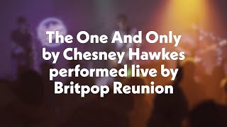 The One And Only Chesney Hawkes 1991 Cover by 90s Tribute Band Britpop Reunion Live [upl. by Alurd]