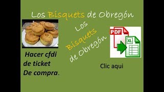 bisquets de obregon factura electronica [upl. by Anastasia]