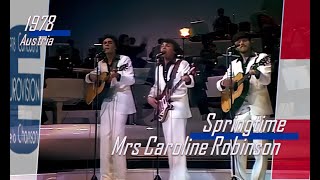 eurovision 1978 Austria 🇦🇹 Springtime  Mrs Caroline Robinson ᴴᴰ [upl. by Zurkow311]