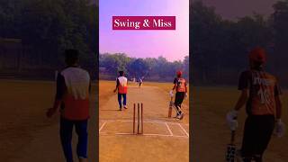 Swing amp Miss cricket localmatch shortvideo cricketshorts cricketnews [upl. by Gabel]