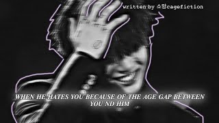 JUNGKOOK FF  when he hates you because of the age gap between you and him • Ep1 • [upl. by Eenej]