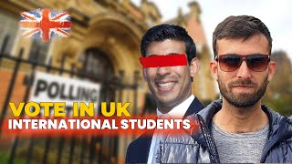 Voting in the UK as an International Student 2024 [upl. by Citarella263]