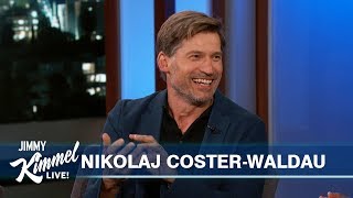 Nikolaj CosterWaldau on Game of Thrones Finale Fans amp Emmys [upl. by Einittirb]