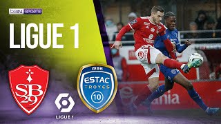 Brest vs Troyes  LIGUE 1  HIGHLIGHTS  02132022  beIN SPORTS USA [upl. by Chrystel]