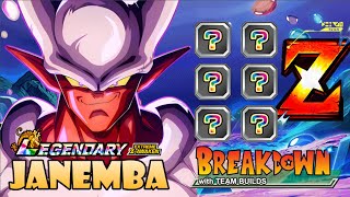 EZA LR PHY JANEMBA Breakdown w Team Builds  Dragon Ball Z Dokkan Battle [upl. by Kathie]