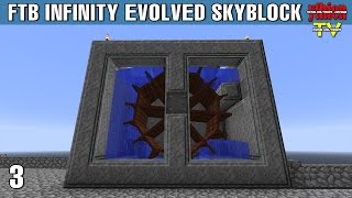 FTB Infinity Evolved Skyblock 03  Thủy Điện Trên Trời [upl. by Emelin]