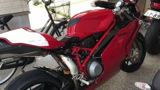 Ducati 749R escapamento original [upl. by Eillit]