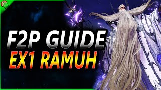 EX1 Ramuh Guide F2P  Final Fantasy 7 Ever Crisis [upl. by Macfarlane953]