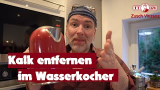 ✅Wasserkocher entkalken ohne Chemie Green Tornado vs Backpulver  Essig Essenz Kalk entfernen [upl. by Wilinski282]