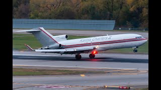 Kalitta Charters 727 and more Plane Spotting at MSP 102221 [upl. by Notkcorb]