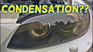 How to remove condensation amp mist from your headlights  BMW  How to [upl. by Ecidnarb]