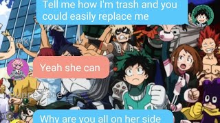 DEKU CHEATED ON URARAKA LYRIC PRANK NOT A PRANK HATE ME [upl. by Llenrep]