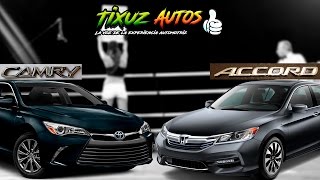 Camry vs Accord duelo de gigantes [upl. by Adorl]