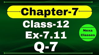 Class 12 Ex 711 Q7 Math  Chapter7 Class12 Math  Integration  Ex 711 Q7 Class 12 Math [upl. by Lede]