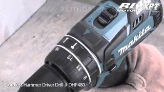 Makita DHP480 cordless hammer drill [upl. by Spoor553]