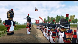 Roblox Napoleonic Wars  Garde Impériale  CSG  Haiti95th VS Tokugawa  57e [upl. by Odel]